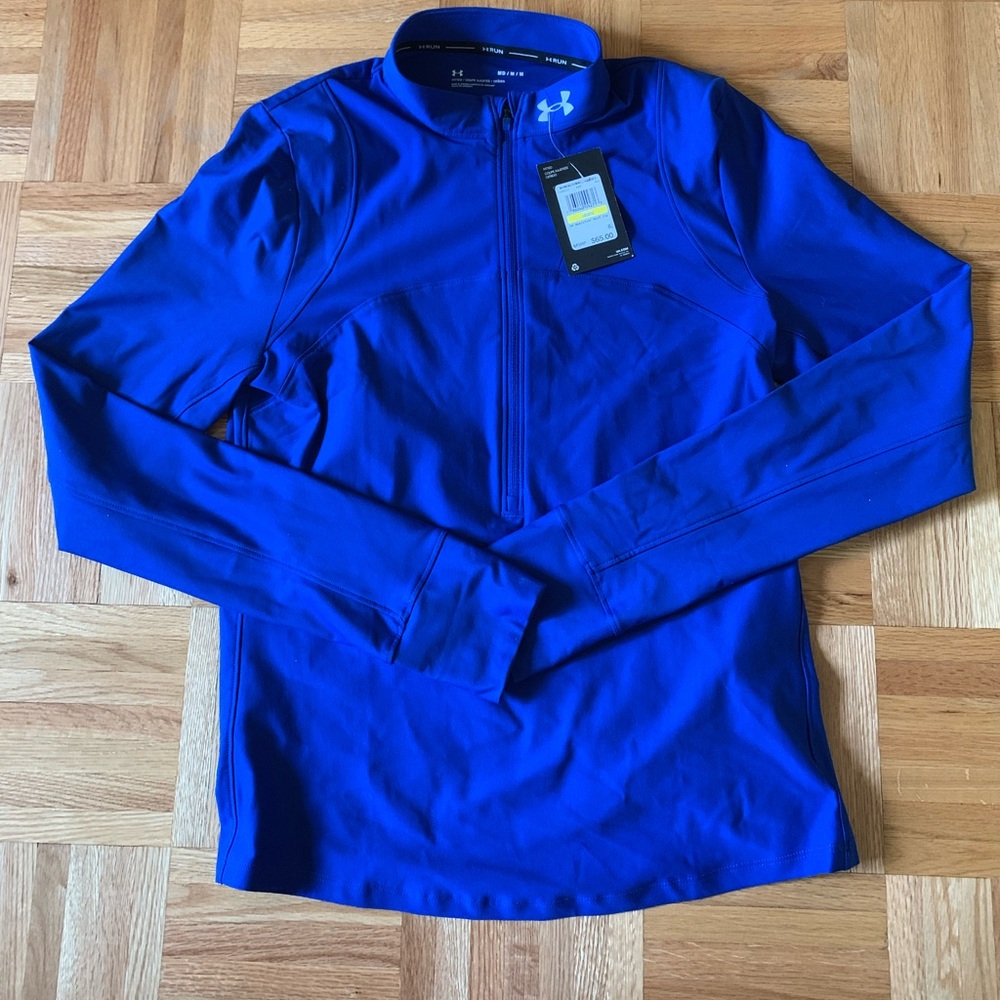 *New* Under Armour athletic running sweater quarter-zip